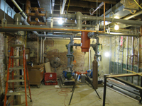 Ground Floor--Mechanical room - February 1, 2011