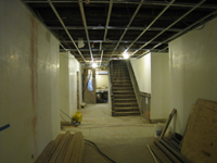 Ground Floor--view toward north in corridor - February 18, 2011