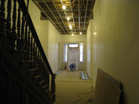 First Floor--View to south entrance in corridor - February 18, 2011