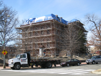 Elevation--Northeast corner (Pennsylvania Ave.) - March 3, 2011