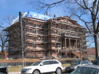 Elevation--Southwest corner - March 3, 2011