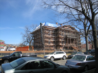 Elevation--Southwest corner - March 3, 2011