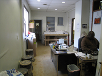 Carriage House--South room looking west - April 20, 2011