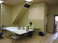 Carriage House--Main room looking east - April 20, 2011