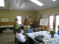 Carriage House--Second Floor, west room (with Hill Center Board members), looking south - April 20, 2011