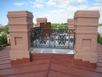 Roof--View of Widow's Walk looking west - April 29, 2011