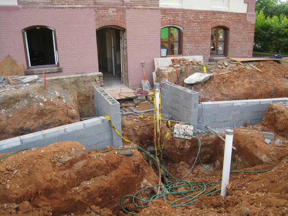 Grounds--Preparing the (to be) main entryway - May 11, 2011