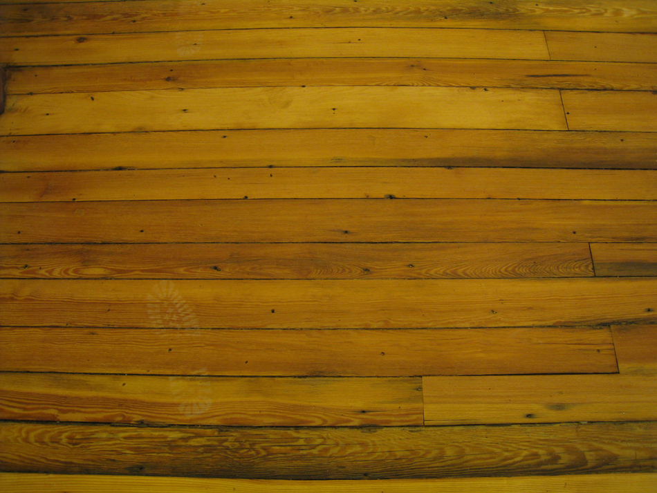 Second Floor--Refinished floor, main landing, detail - May 11, 2011