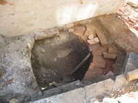 Grounds--Below the gazebo--a well? - May 11, 2011