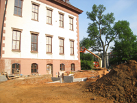 Grounds--West side showing new main entrance - May 12, 2011