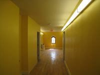 Third Floor--Main corridor looking east - May 23, 2011