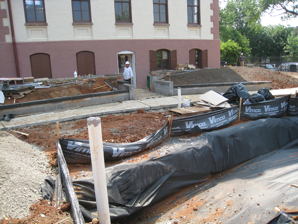 Grounds--Looking towards the west (main) entrance - June 10, 2011