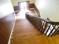 Third Floor--Finished main staircase - June 10, 2011