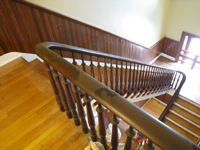 Third Floor--Finished main staircase - June 10, 2011