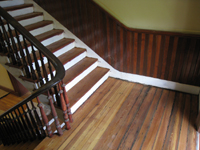 Third Floor--Finished main staircase (landing) - June 10, 2011