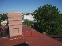 Roof--Looking west from the roof - June 29, 2011
