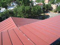 Roof--Looking south on the roof - June 29, 2011