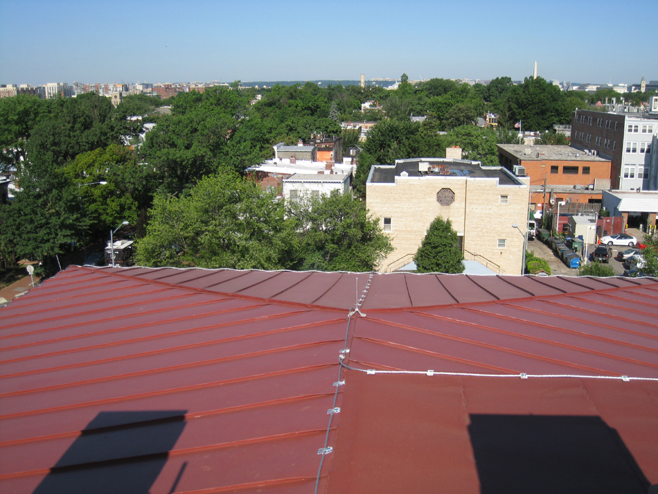 Roof--Looking west from the roof - June 29, 2011