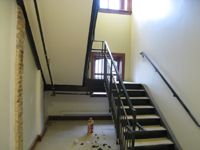 Ground Floor (Basement) --Finished room--west stairwell - July 18, 2011