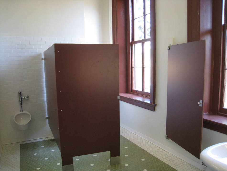 First Floor--Finished Rooms--West bathroom - July 18, 2011