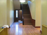 First Floor--Finished Rooms--Corridor south looking north - July 18, 2011