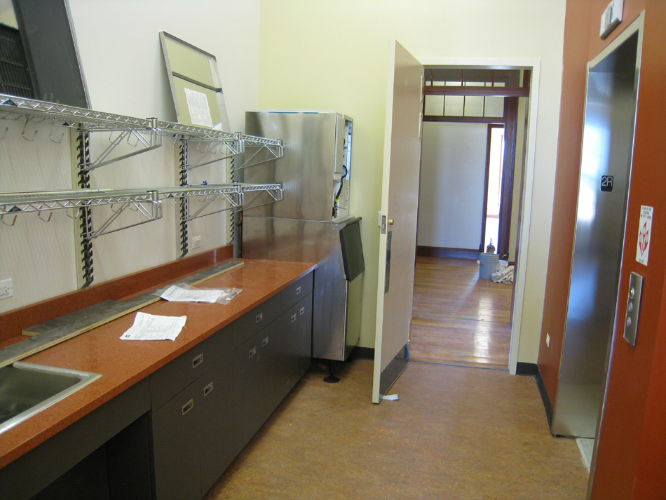 Second Floor--Finished room--Kitchen off of north west corner room - July 18, 2011