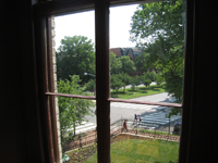 Second Floor--Finished room--View east out of south east corner room - July 18, 2011