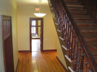 Second Floor--Finished room--View from staircase towards south central large room - July 18, 2011