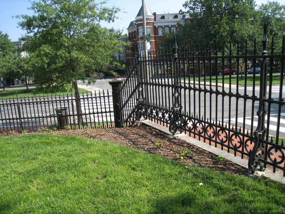 Fence--North east corner - August 20, 2011