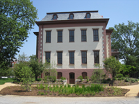 Elevation--West side, main entrance - August 20, 2011