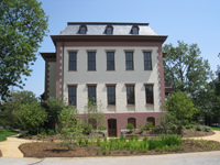 Elevation--West side, main entrance - August 20, 2011