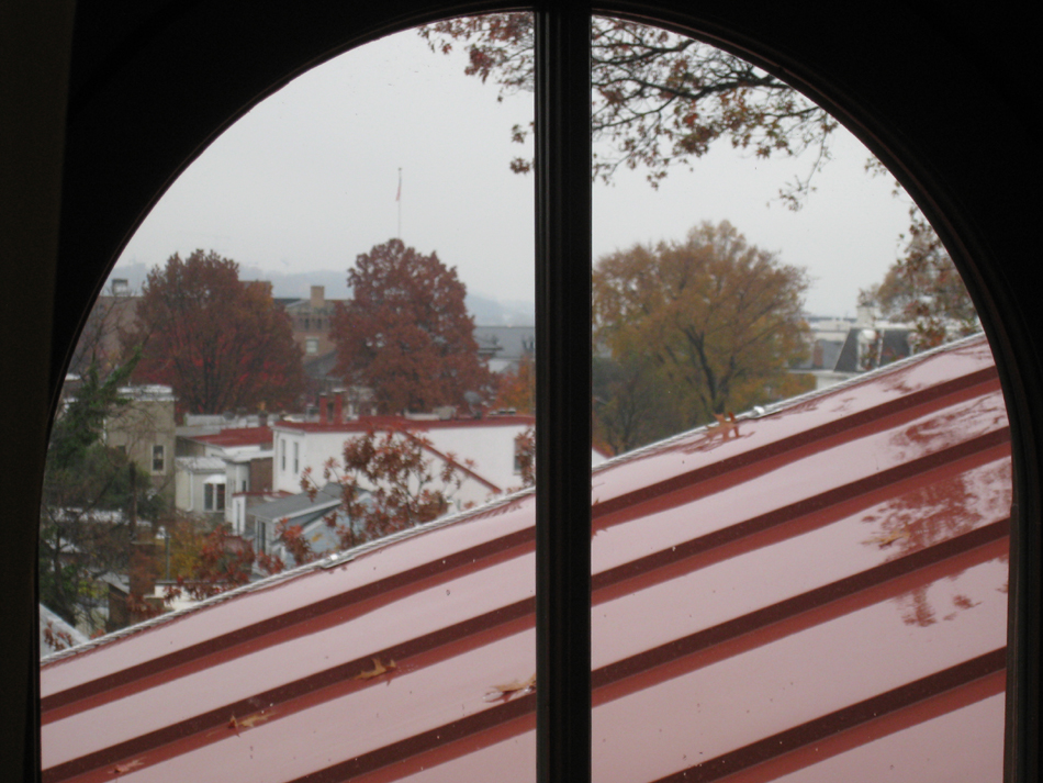 Third Floor--View out of south room - November 16, 2011