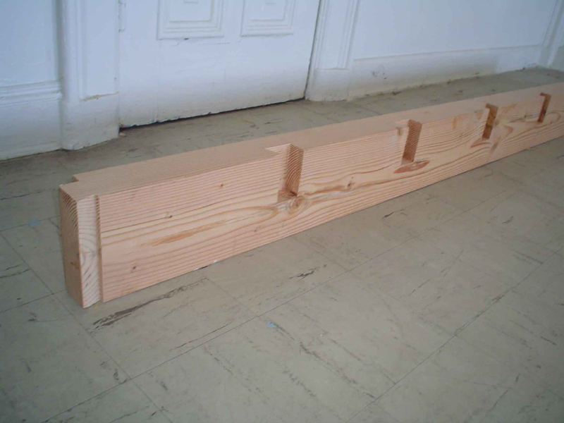 New girts will also be installed since the originals were too badly destroyed to restore.